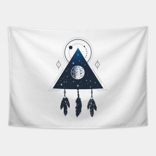 Space. Geometric Style Tapestry