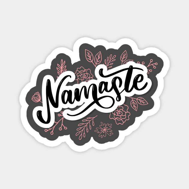 Namaste Magnet by WorldOfArt