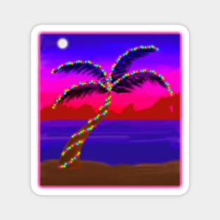 Christmas Palm Tree Magnet