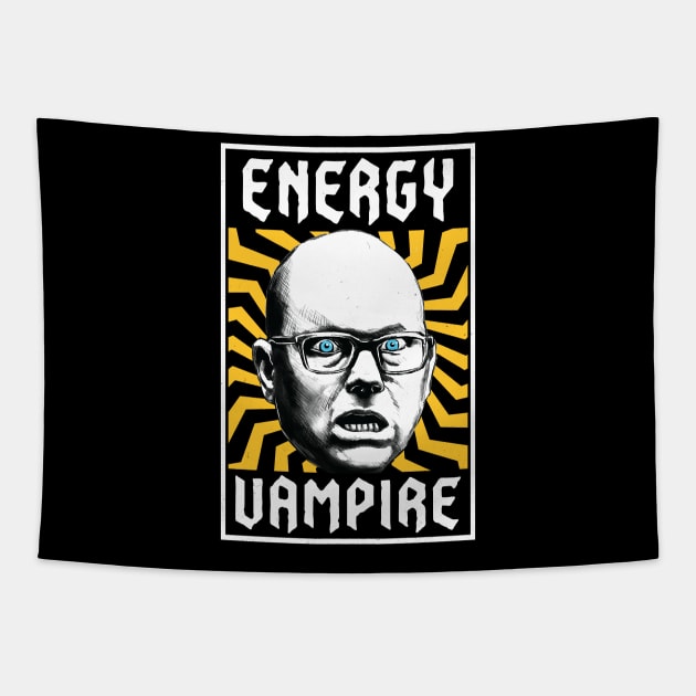 More energy!!!...boring yellow Tapestry by Raging Sockmonkey