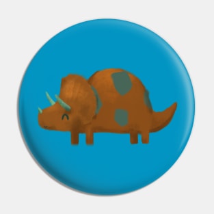 Stegosaurus - Cute Prehistoric Dinosaur cartoon Illustration Pin