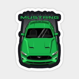 Mustang GT 2018 to 2019 - Green Magnet