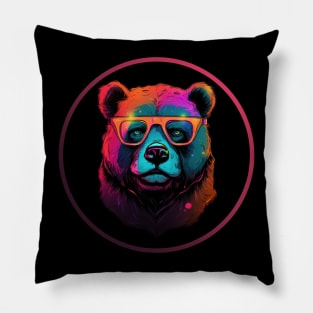 Funky bear Pillow