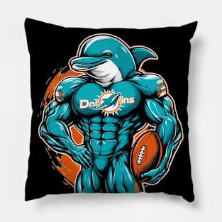 Dolphins #4 Pillow