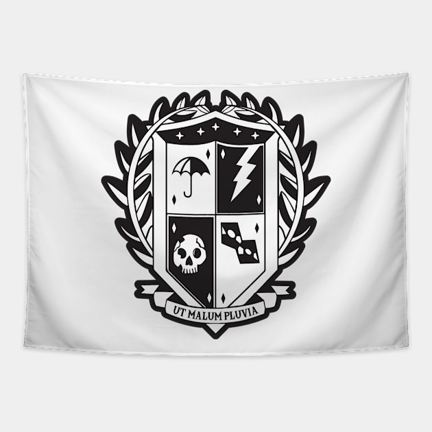 Umbrella Academy Crest (large) Tapestry by stickerfule