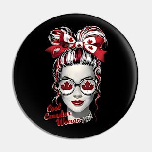 canadian woman Pin