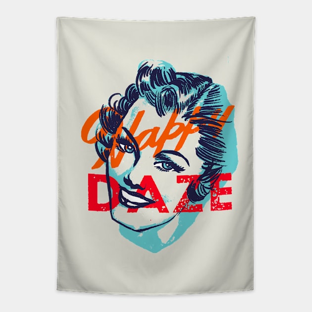 Happy Daze Tapestry by ConradGarner