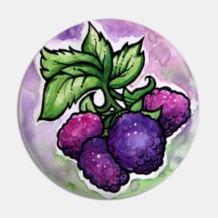 Black Raspberry Pin