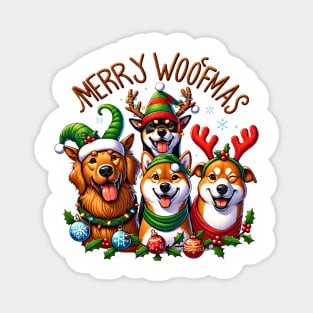 Wonderful Woofmas Magnet