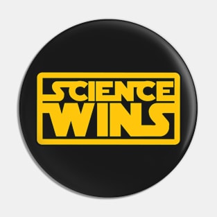 Science For The Win Pin