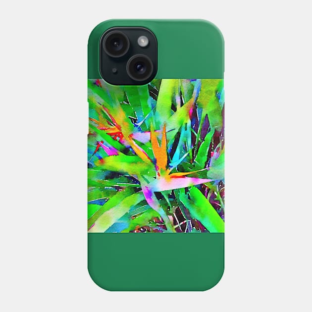 Bird of Paradise Phone Case by JillyBeanDesign