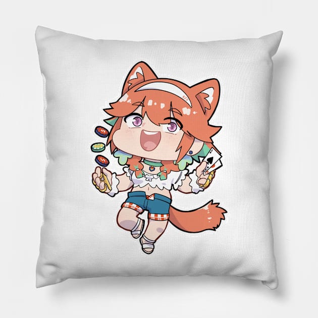 Takanashi Kiara Chibi Pillow by Kent