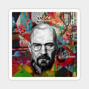 Walter White pop art Magnet