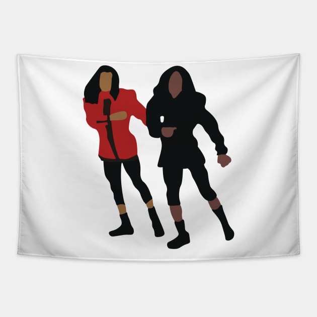 Milli Vanilli Tapestry by FutureSpaceDesigns