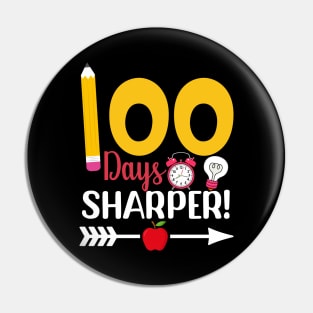 Happy 100th Day of School Shirt 100 Days of School Teacher Pin