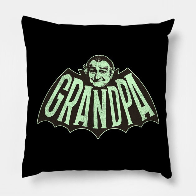 Grandpa Munster Pillow by darklordpug