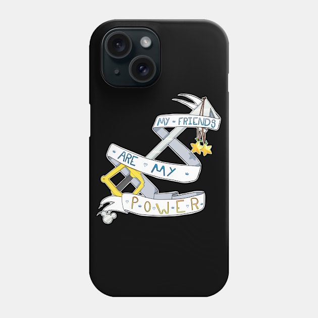 [ KH ] My Friends, My Power 2.0 Phone Case by NeoSora