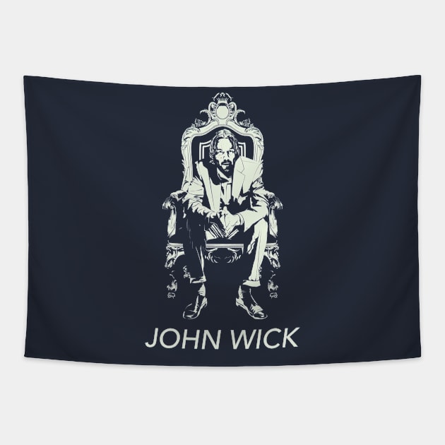 John Wick Tapestry by The Graphic Tape