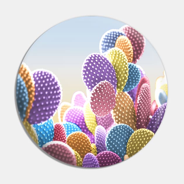 Pastel Cactus: Surreal photo in bright confetti colors Pin by AtlasMirabilis