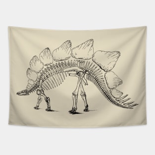 Dinosaur skeleton Tapestry