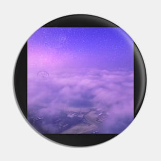 Beautiful Cloudy Sky Filled with Stars Pin