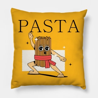 Hand drawn Pasta Fun Pillow