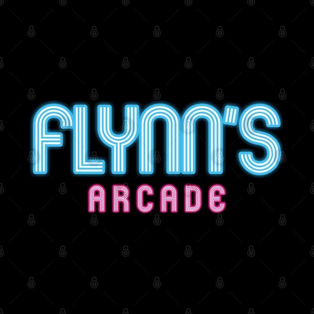 Flynn's Arcade Neon by Maskumambang