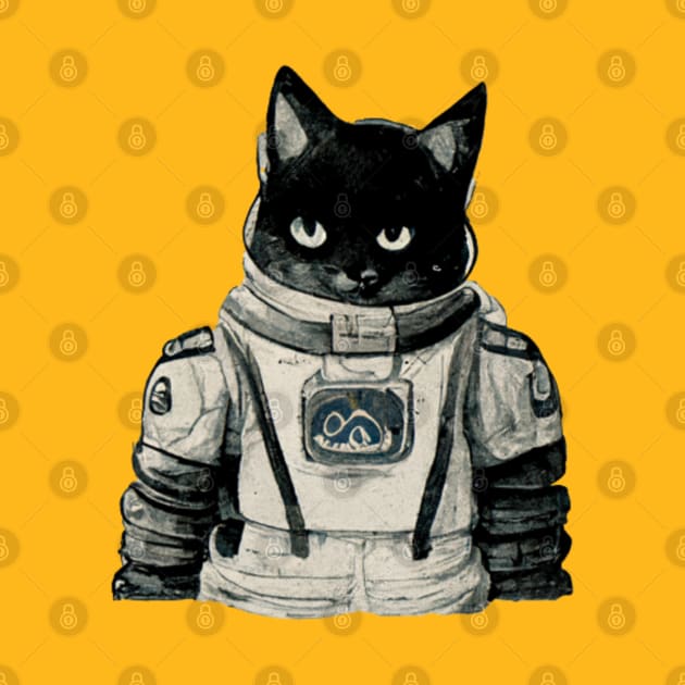 Astronaut Cat by SpaceCats