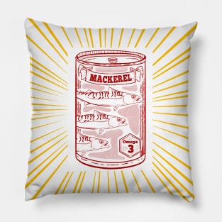 Tin of mackerel Pillow