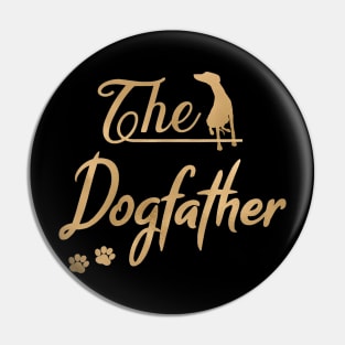 The Whippet Dogfather, Dog Dad Pin