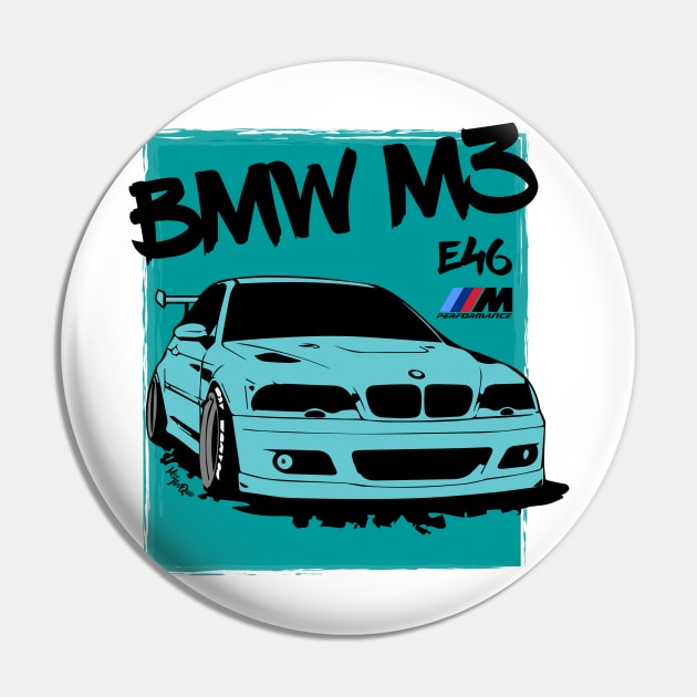 BMW E46 Pin by Mikaela Studios