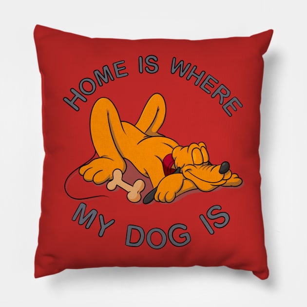 Mouse’s Best Friend Pillow by jfeldmanart