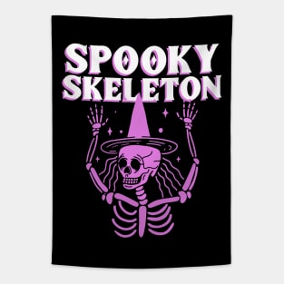 spooky skeleton Tapestry