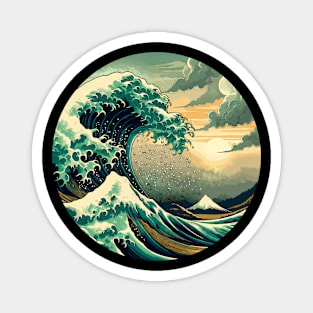 The Great Wave - Japanese Magnet