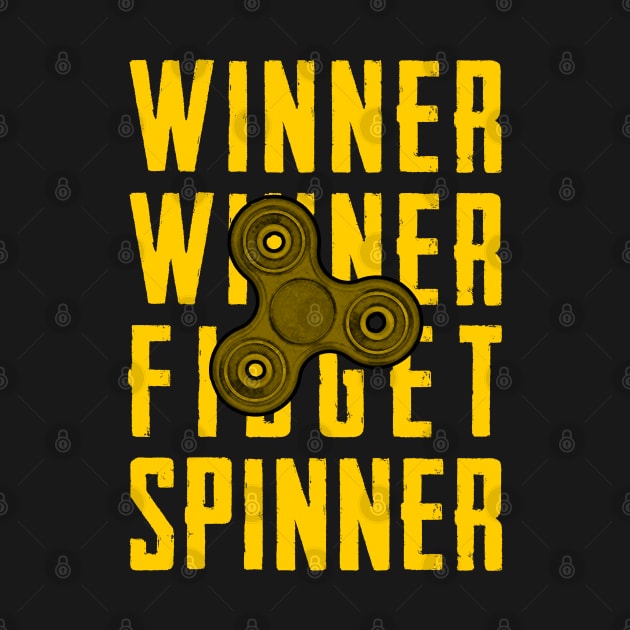 Winner Winner Fidget Spinner by giovanniiiii