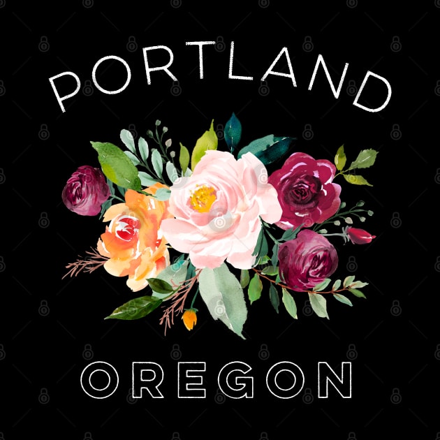 Portland Oregon Flowers for Women Who Love Rose Gardens by Pine Hill Goods