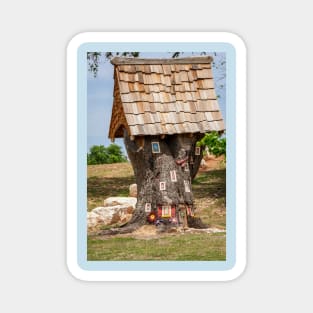 Elf Tree House Magnet