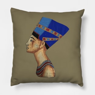 queen of egypt nefertiti Pillow