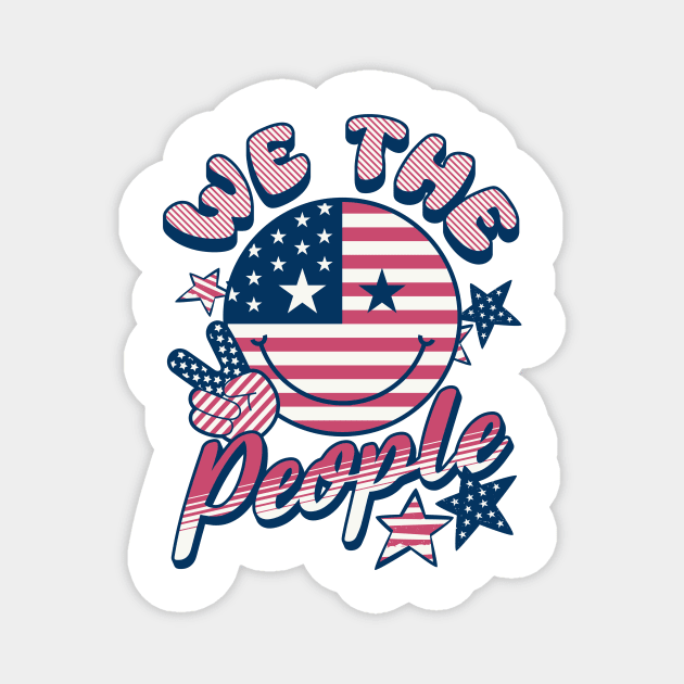 We The People Magnet by Quotigner