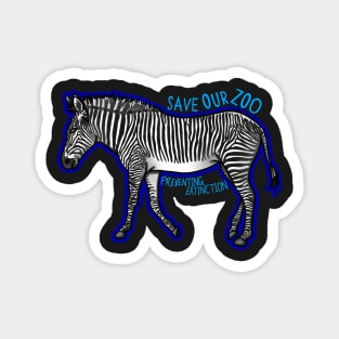 Day 8- Grevy's Zebra Magnet