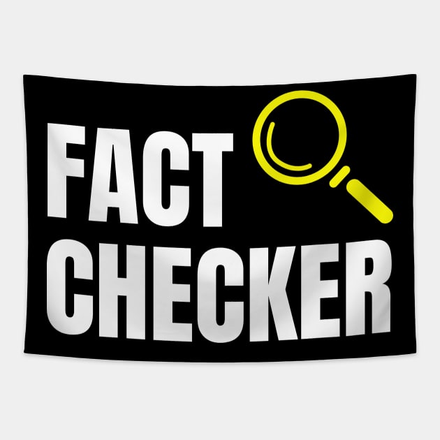 Fact Checker Tapestry by Spatski