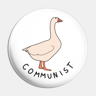 Communist Goose Pin