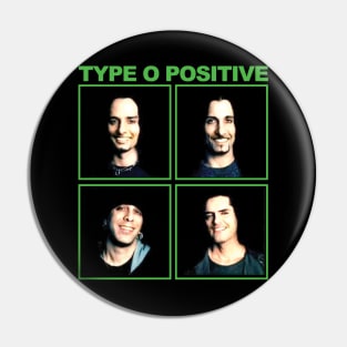 Type O Negative x Positive Pin