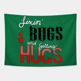 Fixin' Bugs and Getting Hugs Tapestry