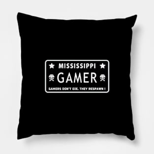 Mississippi Gamer Pillow