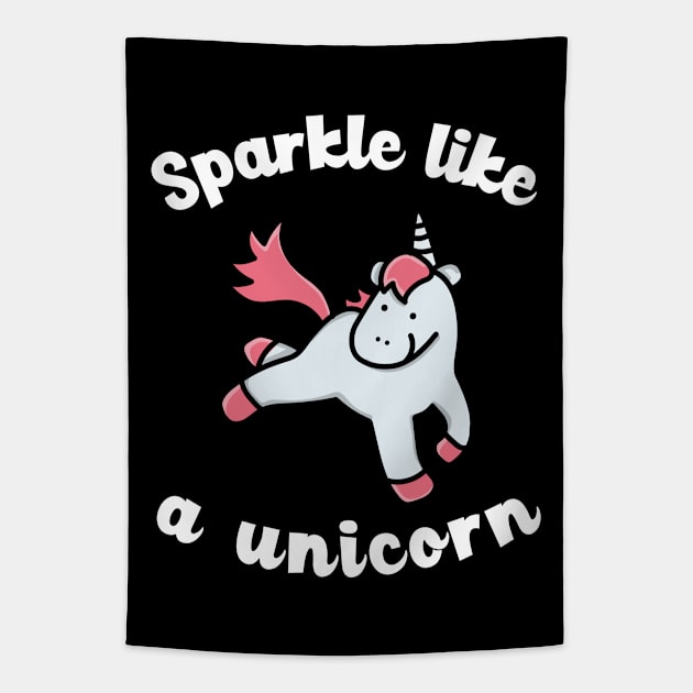 sparkle like a unicorn Tapestry by juinwonderland 41