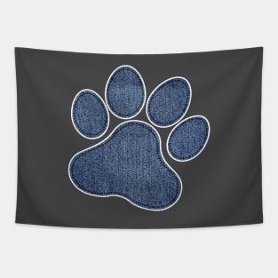 Dog Paw Tapestry