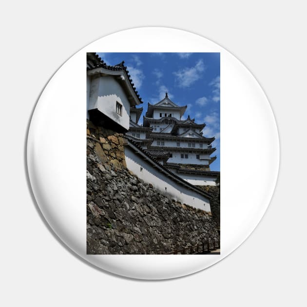 Walkway to the Himeji Castle Pin by IgorPozdnyakov