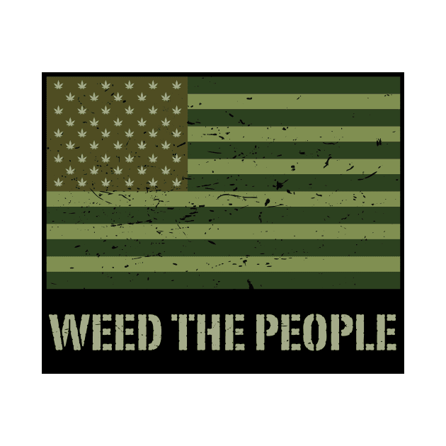 Weed The People Flag by Weed The People