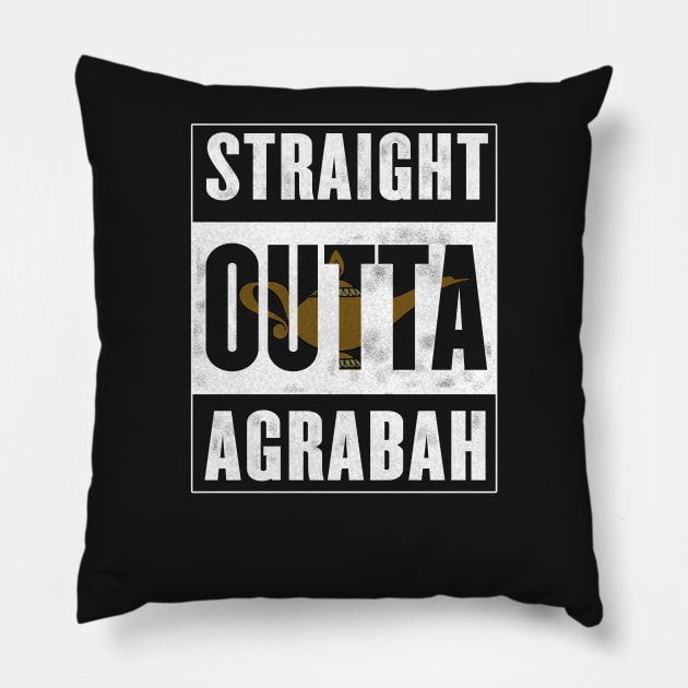 Straight Outta Agrabah Pillow by TheDisneyMovieReview